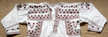 Вышивка крестиком на одежде - необычное и уникально украшение