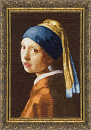 Вышивка КР-003 Девушка с жемчужной сережкой