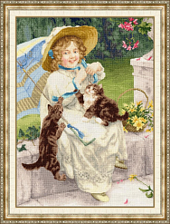 Вышивка ЧМ-081 Забавные котята Вышивка ЧМ-081 Забавные котята