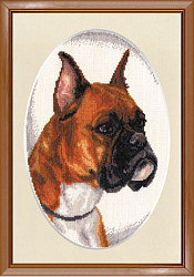 Вышивка НЛ-005 Боксер Вышивка НЛ-005 Боксер