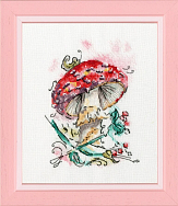 Вышивка М-011 Мухомор