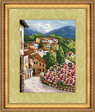 Вышивка ДЛ-018 Испанские улочки