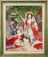 Вышивка МК-067 Портрет детей Волконских с арапом
