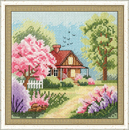 Вышивка М-029 На даче