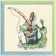 Вышивка ВК-075 Удачная рыбалка Вышивка ВК-075 Удачная рыбалка