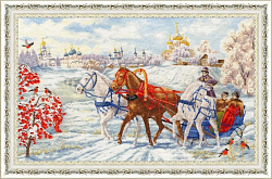 Вышивка ЧМ-072 Крещенские морозы