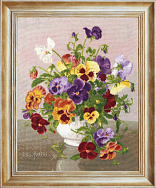 Вышивка ГН-017 Бархатное цветение