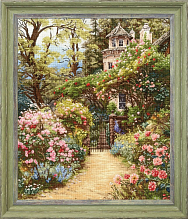 Вышивка ЛП-083 Дом ботаника