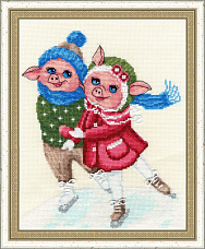 Вышивка МТ-024 Фигуристы
