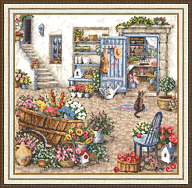 Вышивка ДЛ-024 Дворик