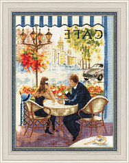 Вышивка ЧМ-074 Свидание в Париже Вышивка ЧМ-074 Свидание в Париже