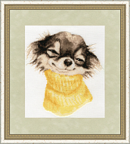 Вышивка НЛ-044 Той-терьер Вышивка НЛ-044 Той-терьер