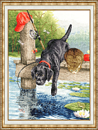 Вышивка НЛ-032 Ловись, рыбка!