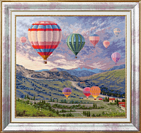 Вышивка ДЛ-039 Фестиваль воздушных шаров Вышивка ДЛ-039 Фестиваль воздушных шаров