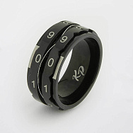 Счетчик рядов Black Row Counter Rings размер 7 (17,3 мм) Счетчик рядов Black Row Counter Rings размер 7 (17,3 мм)